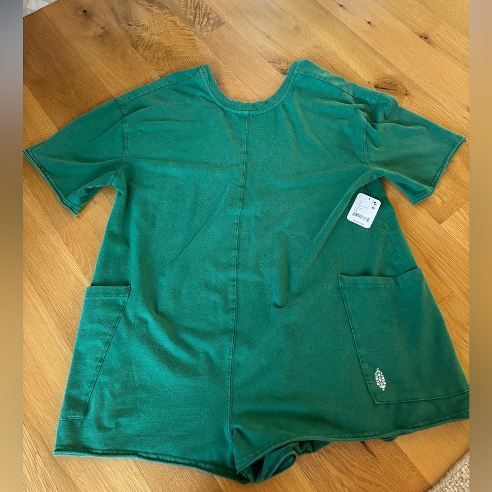 Free People Movement Hot Shot Tee Romper